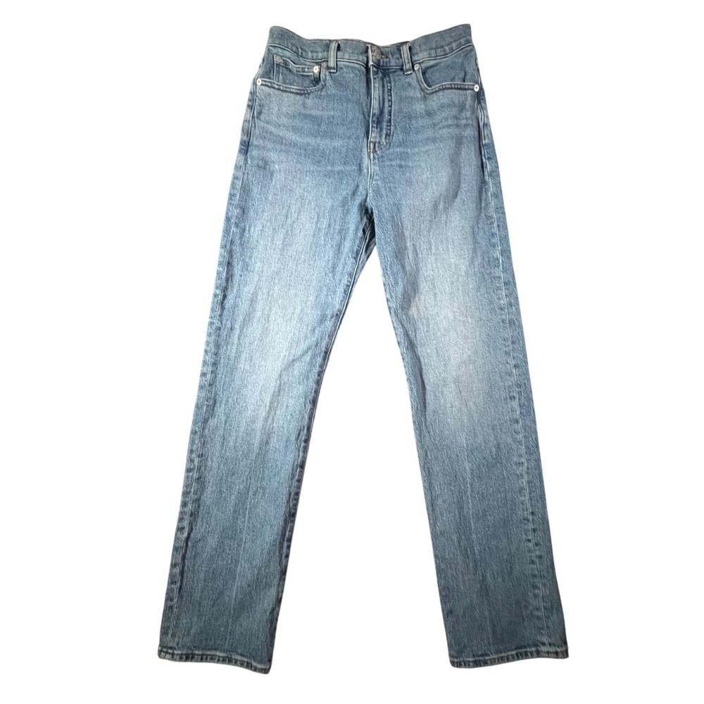 Madewell 90s Straight Jeans Women 27 Light‎ Blue High Rise Denim CKP481551347